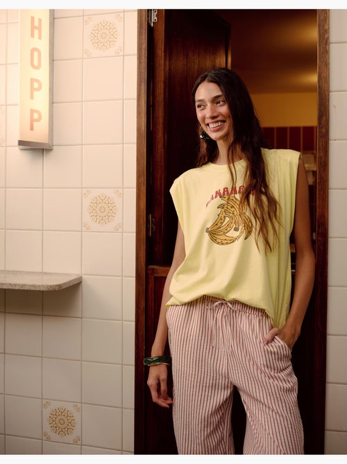 Pantaloni a righe, MO Fashion - Kiabi Pantaloni a righe, MO Fashion - Kiabi