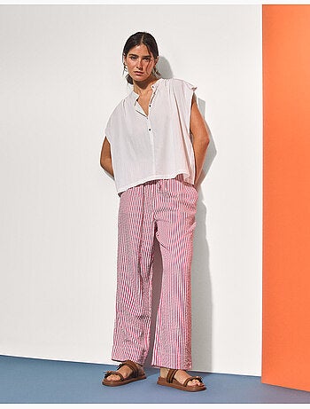 Pantaloni a righe, MO Fashion