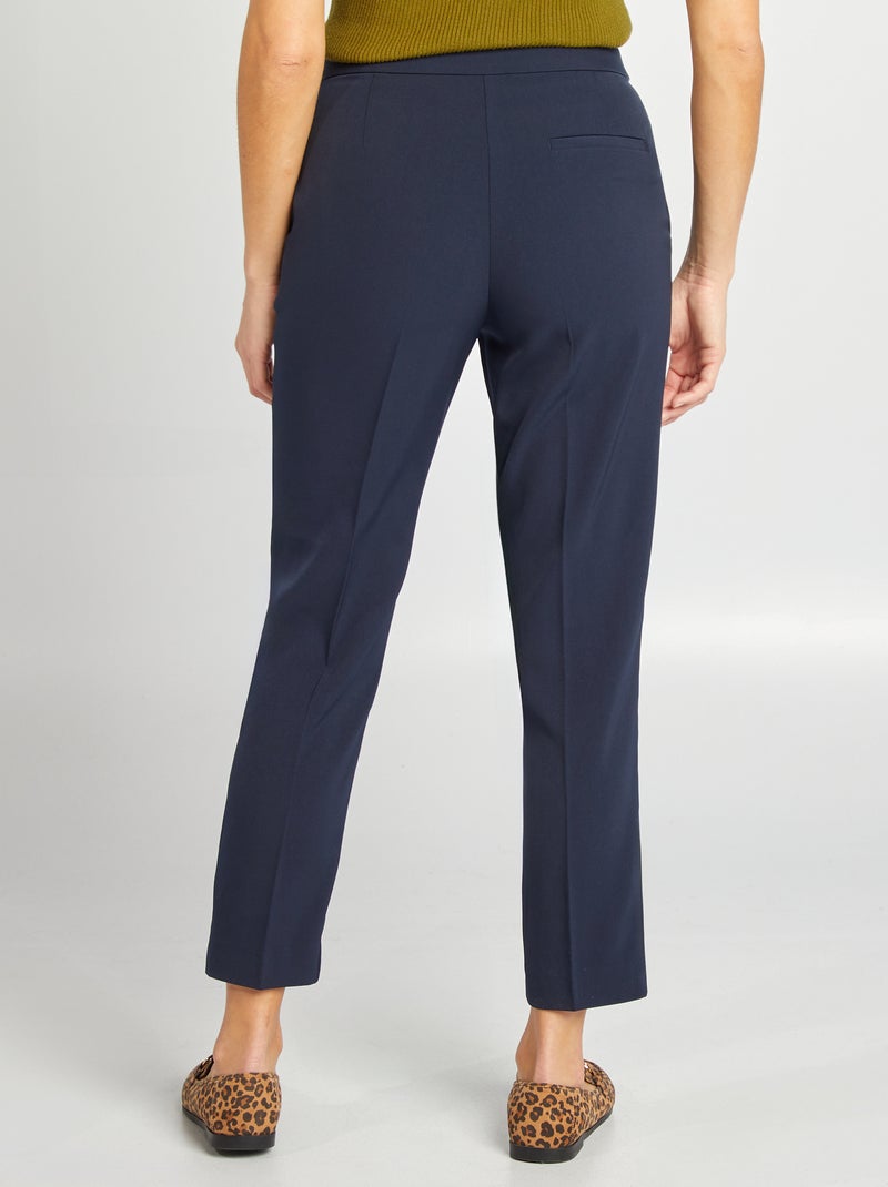 Pantaloni a sigaretta a vita standard BLU - Kiabi