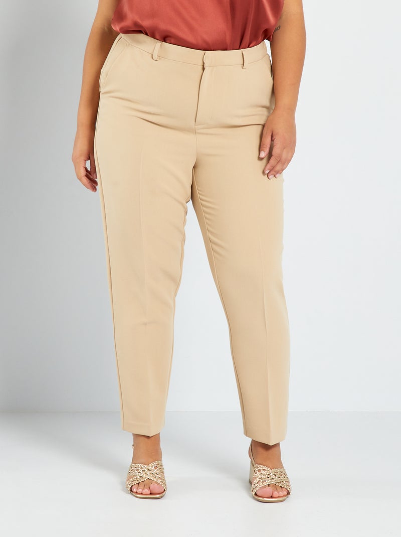 Pantaloni a sigaretta BEIGE - Kiabi