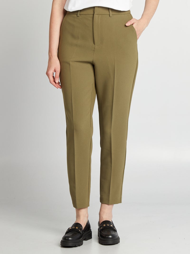 Pantaloni a sigaretta KAKI - Kiabi