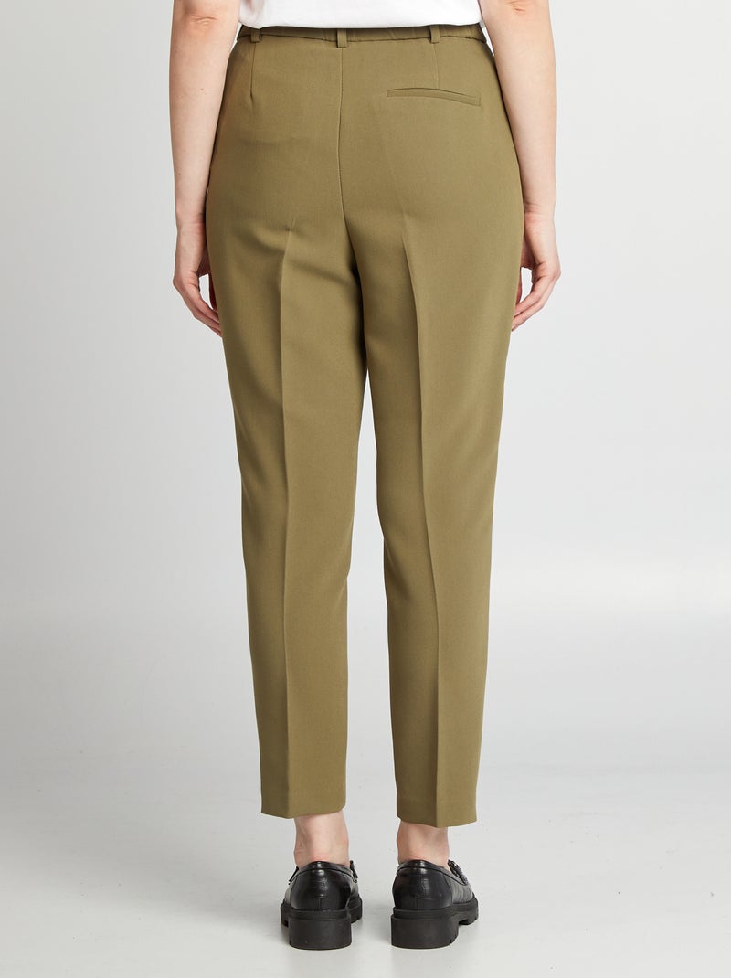 Pantaloni a sigaretta KAKI - Kiabi