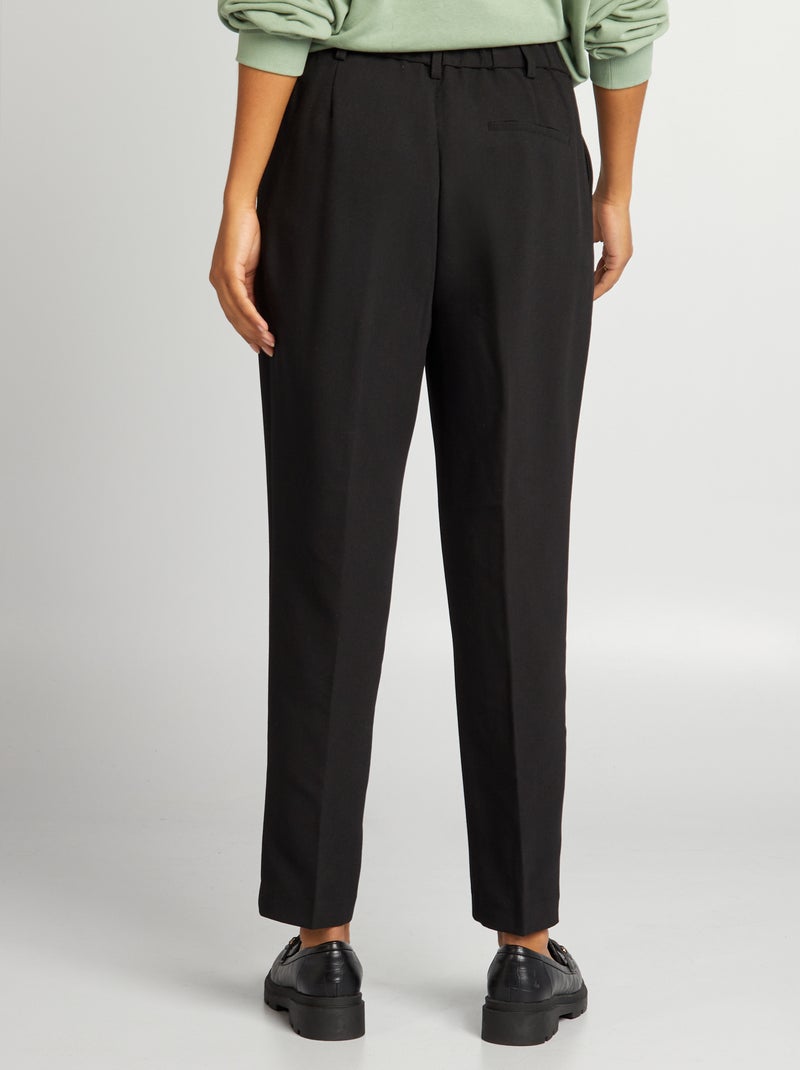 Pantaloni a sigaretta nero - Kiabi