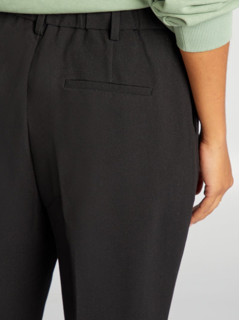 Pantaloni a sigaretta nero - Kiabi