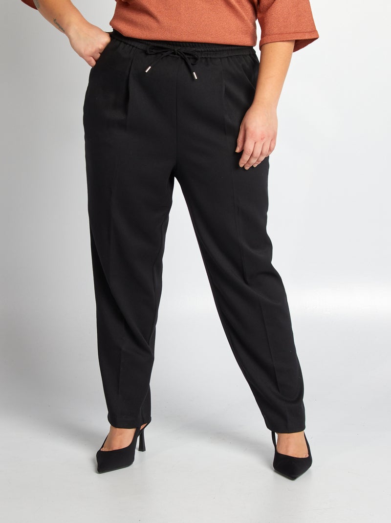 Pantaloni a sigaretta nero - Kiabi