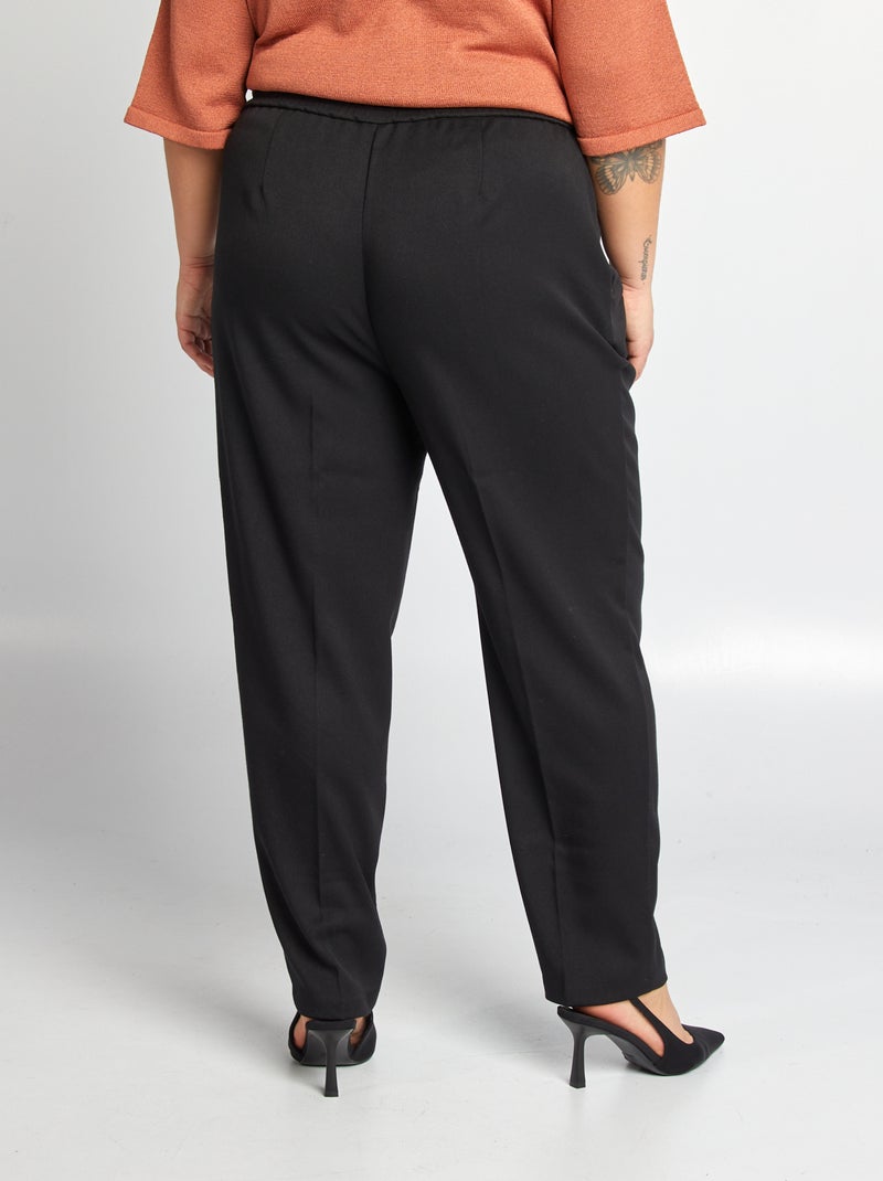 Pantaloni a sigaretta nero - Kiabi
