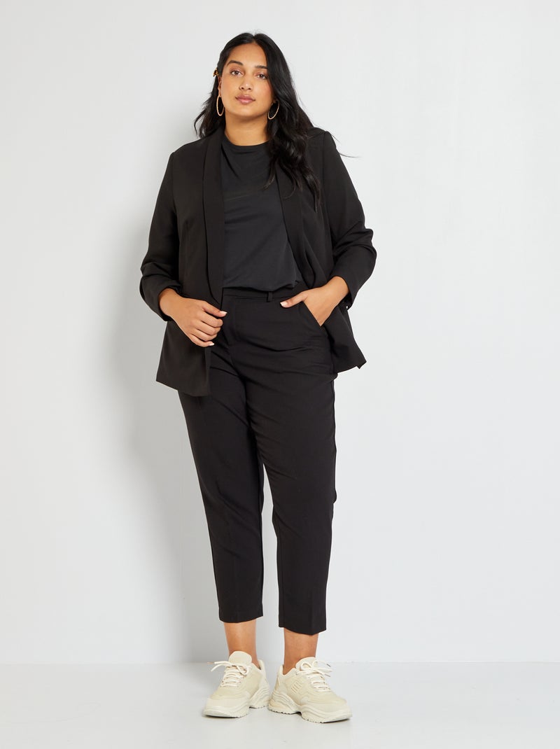 Pantaloni a sigaretta Nero - Kiabi