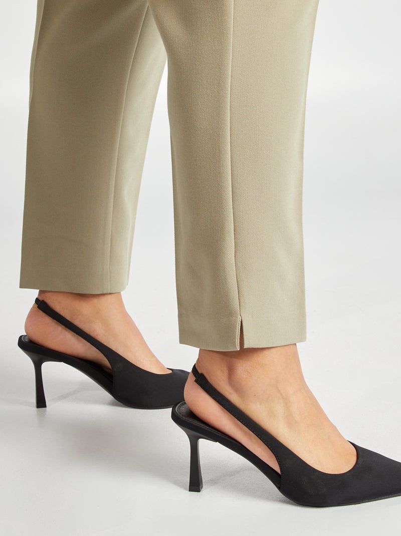 Pantaloni a sigaretta VERDE - Kiabi