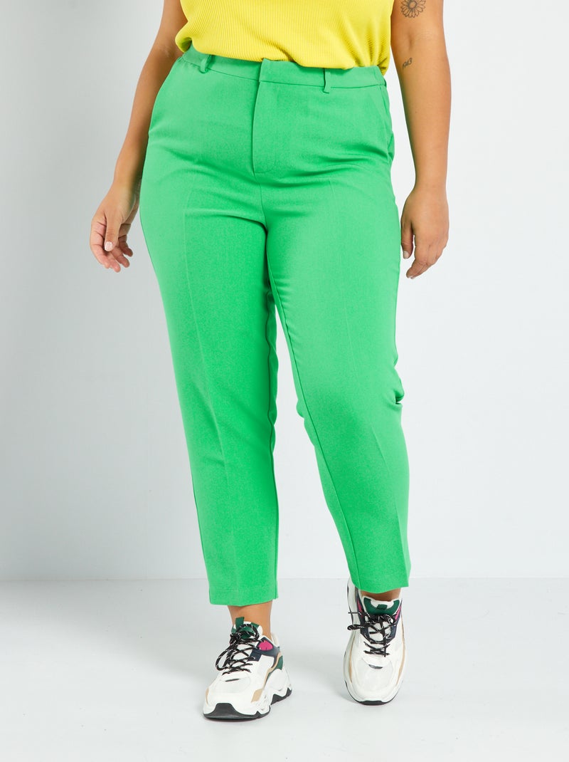 Pantaloni a sigaretta VERDE - Kiabi