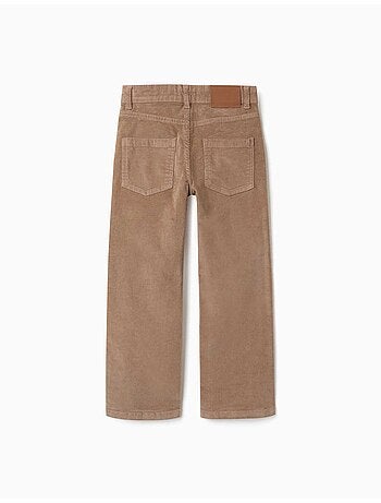 Pantaloni a taglio dritto in velluto a coste