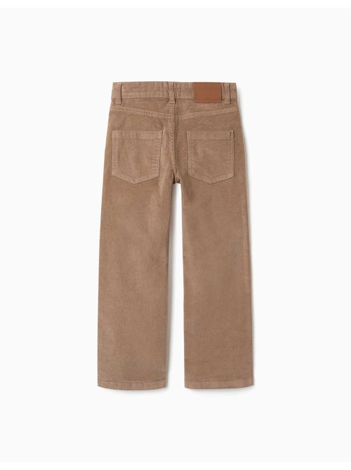 Pantaloni a taglio dritto in velluto a coste - Kiabi Pantaloni a taglio dritto in velluto a coste - Kiabi