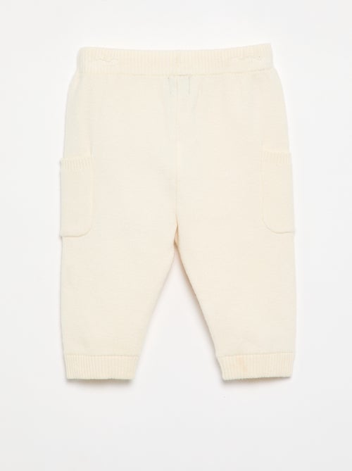 Pantaloni a tinta unita in maglia - Kiabi Pantaloni a tinta unita in maglia - Kiabi