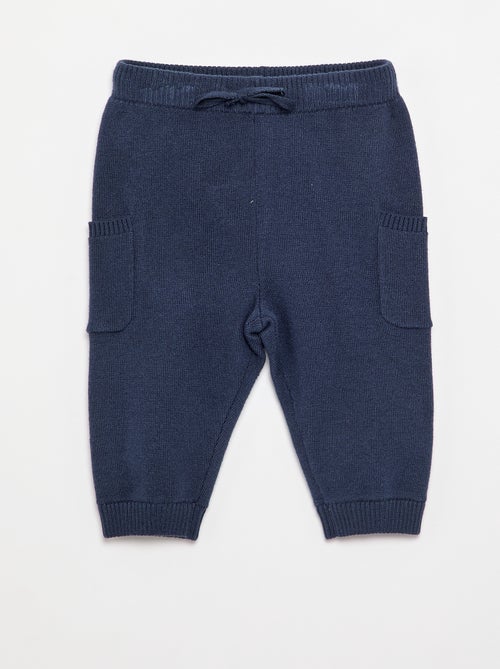 Pantaloni a tinta unita in maglia - Kiabi Pantaloni a tinta unita in maglia - Kiabi