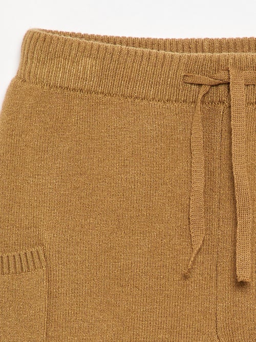 Pantaloni a tinta unita in maglia - Kiabi Pantaloni a tinta unita in maglia - Kiabi