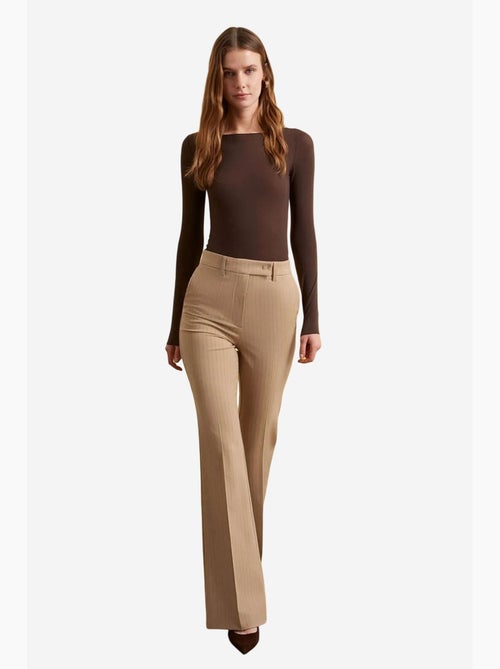 Pantaloni a vita alta a gamba ampia dilvin - Kiabi Pantaloni a vita alta a gamba ampia dilvin - Kiabi