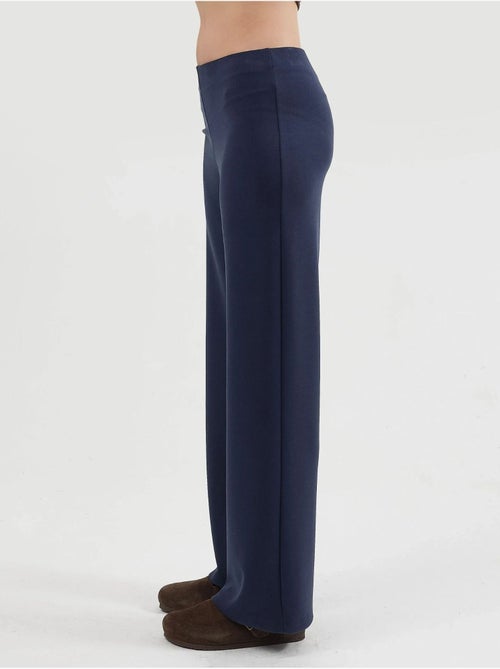 Pantaloni a vita alta a gamba dritta busem - Kiabi Pantaloni a vita alta a gamba dritta busem - Kiabi