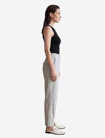 Pantaloni a vita alta a gamba dritta con tasche my fashion