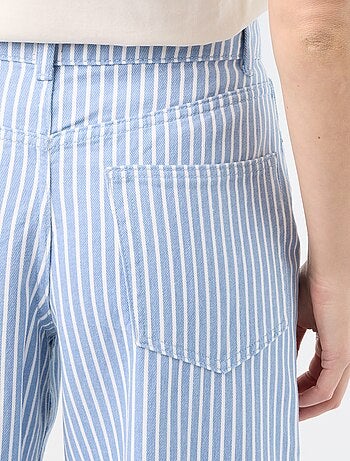 Pantaloni a vita alta con taglio a palloncino