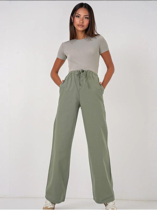 Pantaloni a vita alta e gamba larga bdart - Kiabi Pantaloni a vita alta e gamba larga bdart - Kiabi