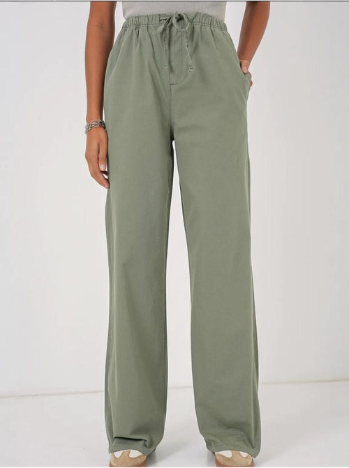 Pantaloni a vita alta e gamba larga bdart - Kiabi Pantaloni a vita alta e gamba larga bdart - Kiabi