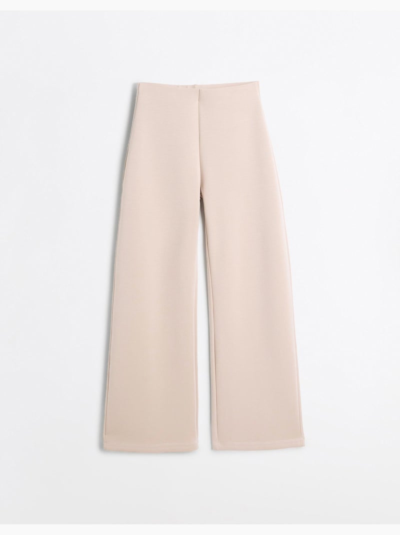 Pantaloni a vita alta, mo fashion Beige - Kiabi