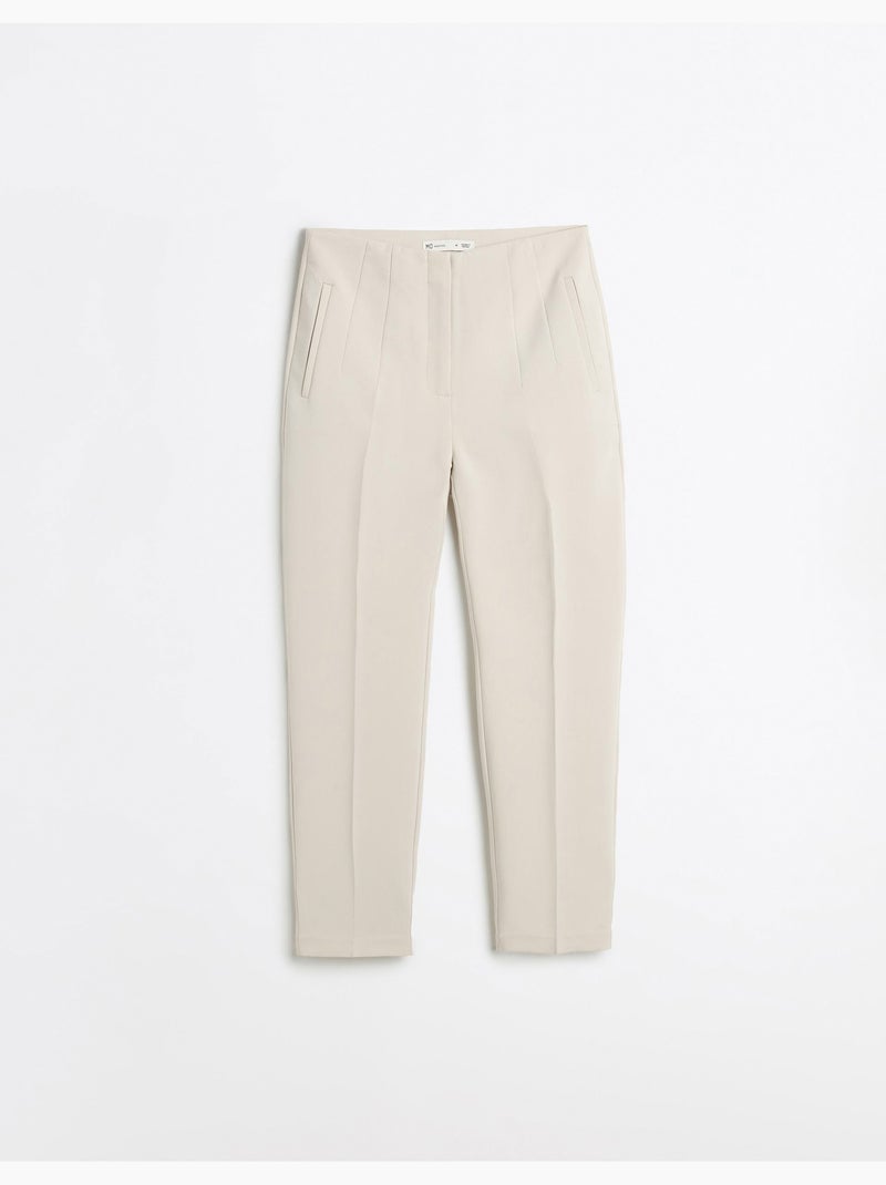 Pantaloni a vita alta, MO Fashion Beige - Kiabi