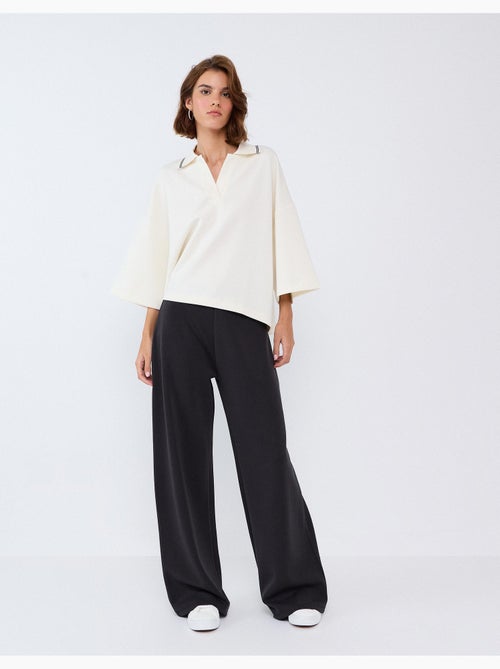 Pantaloni a vita alta, mo fashion - Kiabi