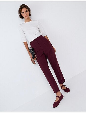 Pantaloni a vita alta, mo fashion