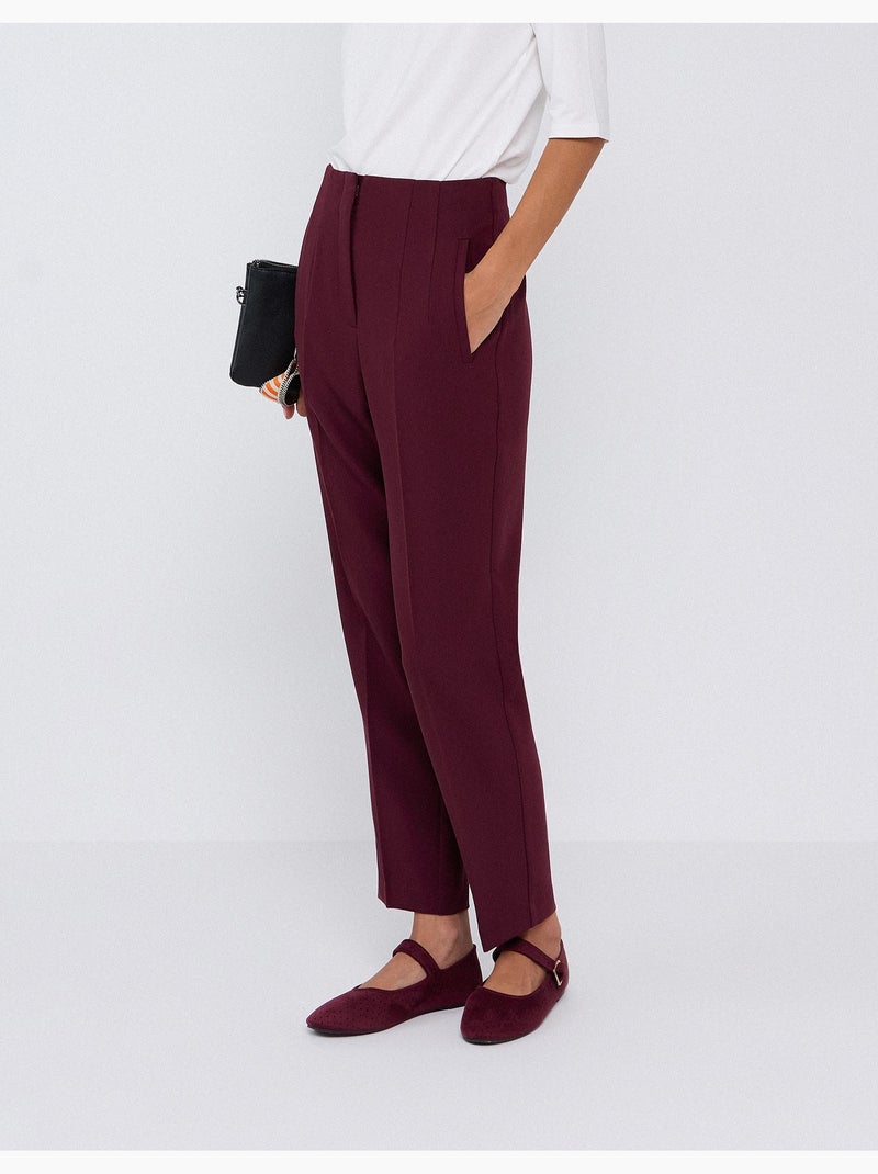Pantaloni a vita alta, mo fashion Viola - Kiabi