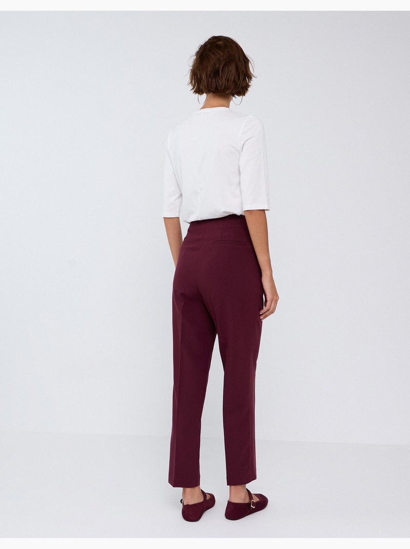 Pantaloni a vita alta, mo fashion Viola - Kiabi