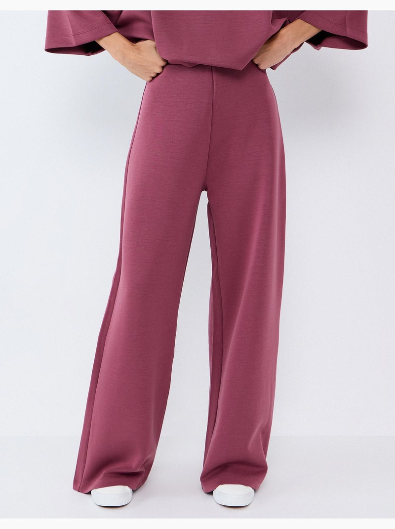 Pantaloni a vita alta, mo fashion Viola - Kiabi