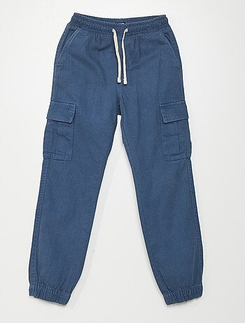 Pantaloni a vita elasticizzata con tasche - Kiabi