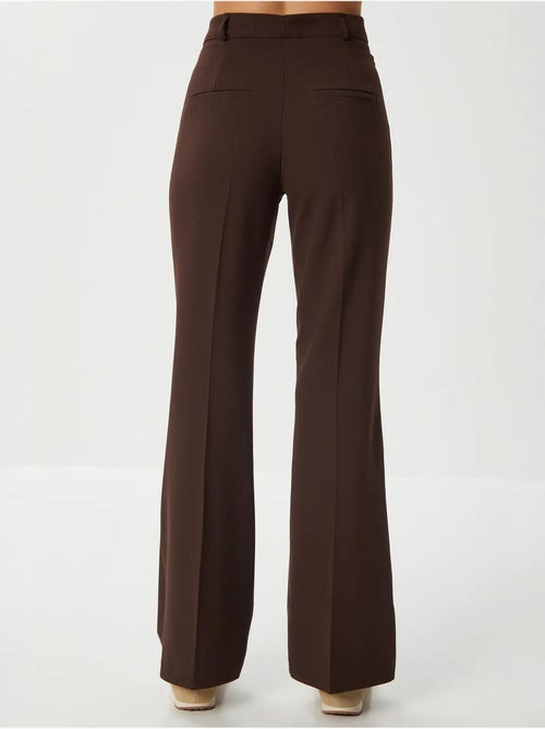Pantaloni a zampa a vita alta con zip istanbul - Kiabi Pantaloni a zampa a vita alta con zip istanbul - Kiabi