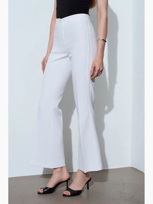 Pantaloni a zampa a vita alta da donna dilvin - Kiabi