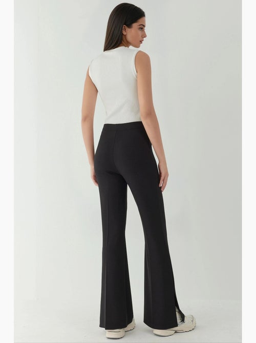 Pantaloni a zampa a vita alta hiccup - Kiabi Pantaloni a zampa a vita alta hiccup - Kiabi