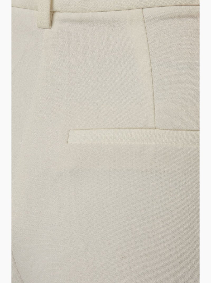 Pantaloni a zampa a vita alta premium hiccup Bianco - Kiabi