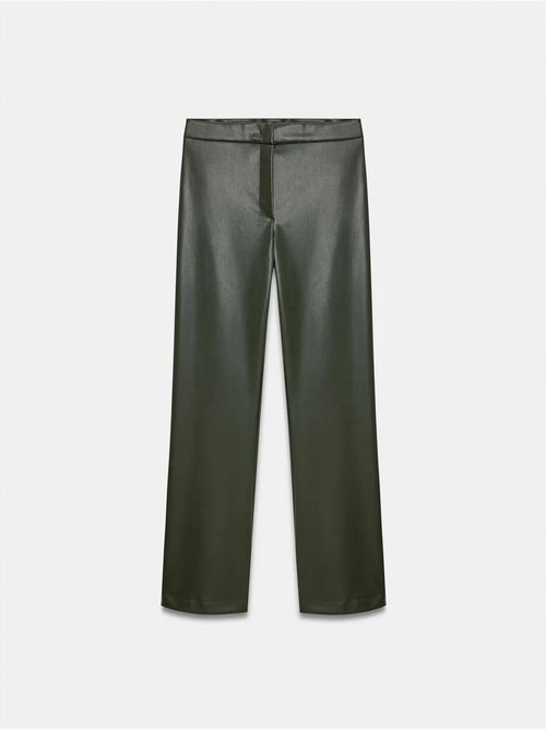 Pantaloni a zampa da donna in ecopelle dilvin - Kiabi Pantaloni a zampa da donna in ecopelle dilvin - Kiabi