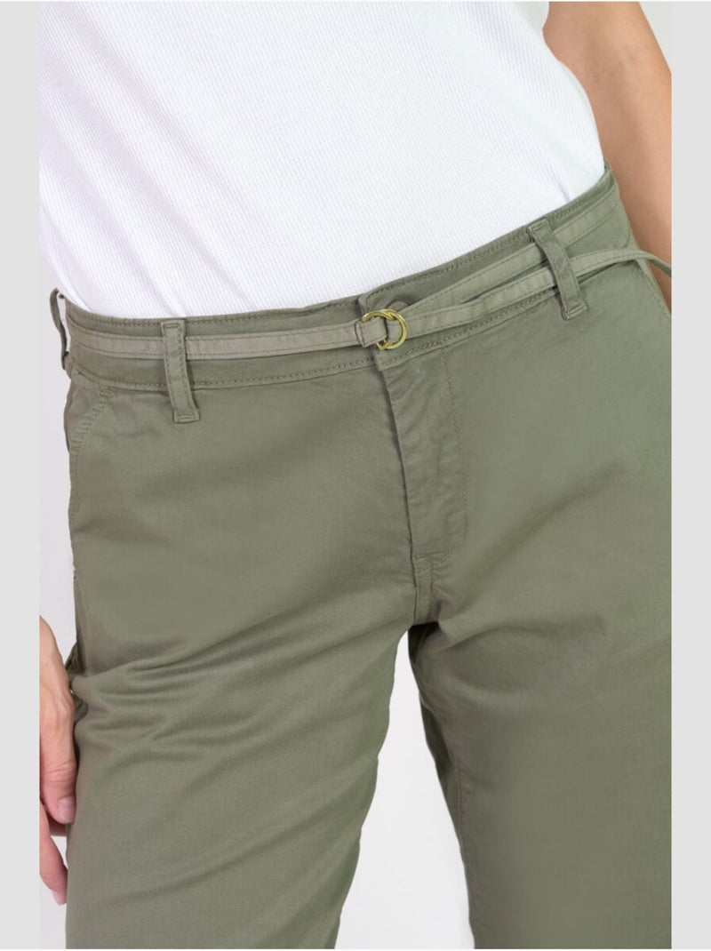 Pantaloni a zampa d'elefante TAHIS Cachi - Kiabi