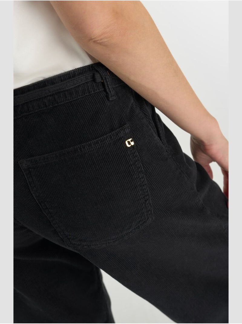 Pantaloni a zampa d'elefante TAHIS Nero - Kiabi