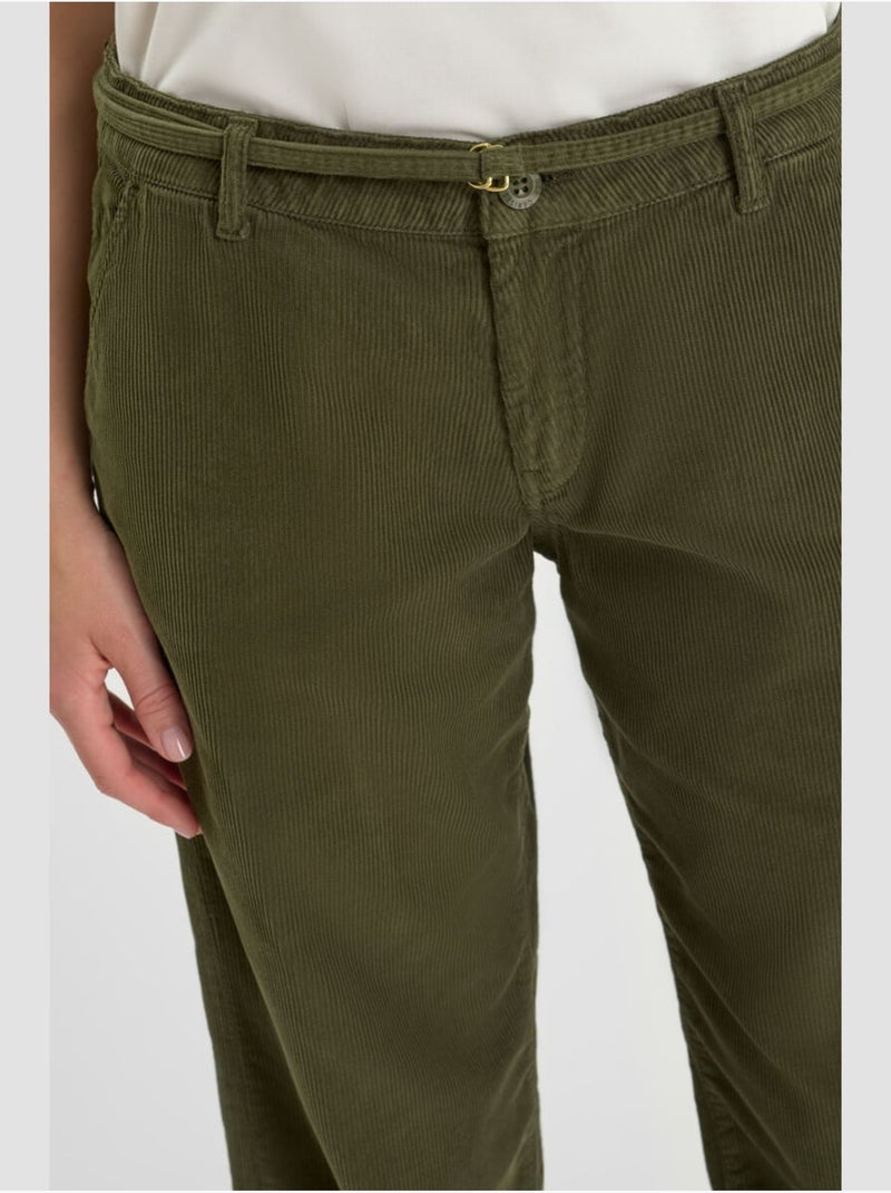 Pantaloni a zampa d'elefante TAHIS Verde - Kiabi