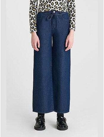 Pantaloni a zampa in denim ALEXGI