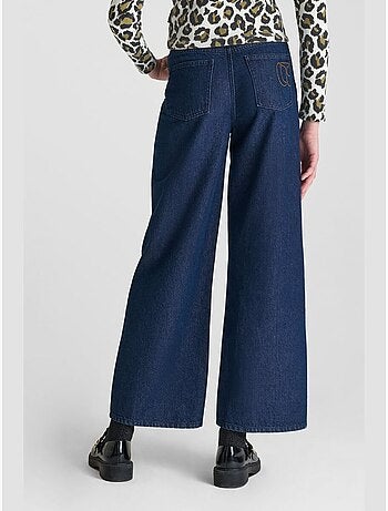 Pantaloni a zampa in denim ALEXGI