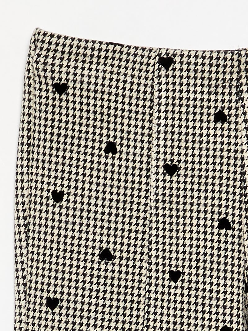 Pantaloni a zampa Nero - Kiabi