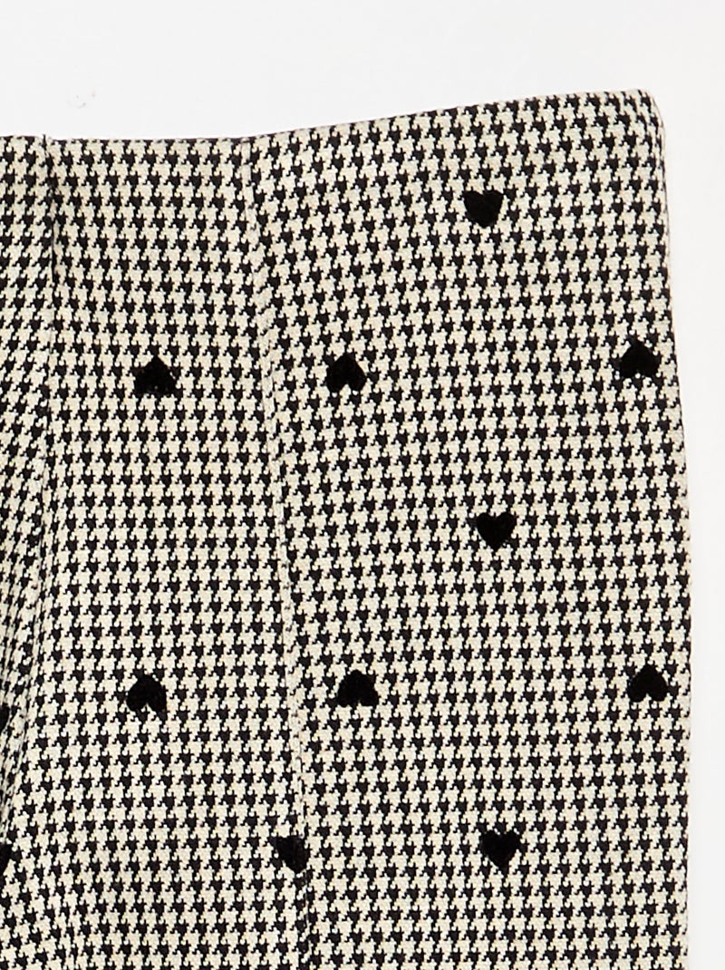 Pantaloni a zampa Nero - Kiabi