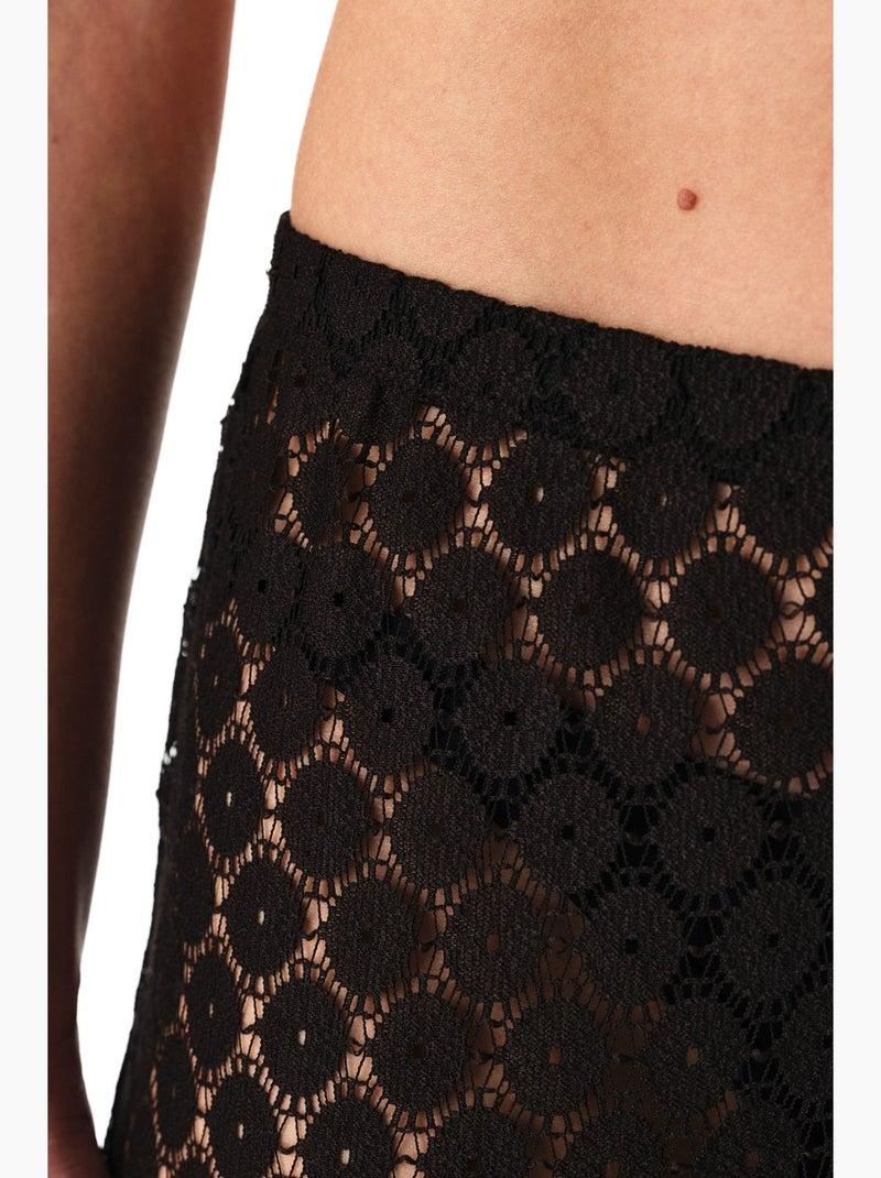 Pantaloni a zampa penti Nero - Kiabi