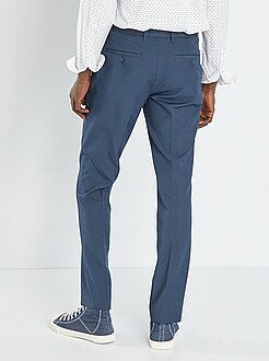 Pantaloni abito in twill taglio aderente - Kiabi