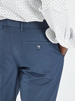 Pantaloni abito in twill taglio aderente - Kiabi