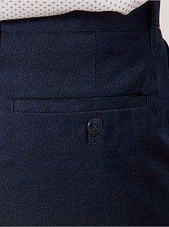 Pantaloni abito in twill taglio aderente - Kiabi