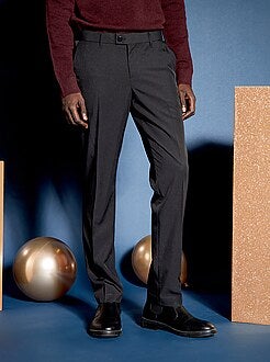 Pantaloni abito in twill taglio aderente - Kiabi