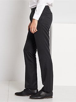 Pantaloni abito in twill taglio dritto - Kiabi